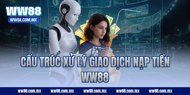 Cấu trúc xử lý giao dịch nạp tiền WW88