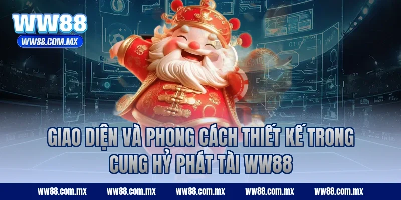 Giao diện và phong cách thiết kế trong Cung Hỷ Phát Tài WW88